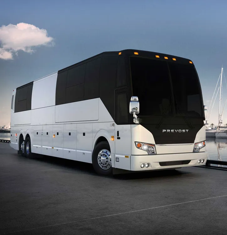56 passenger bus rental