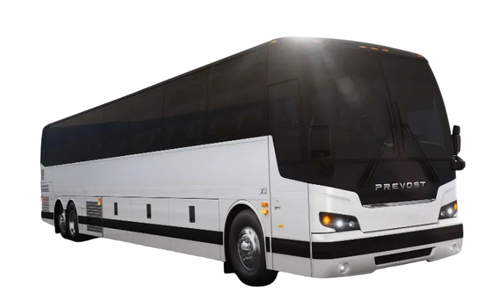 56 passenger tour bus